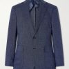 Linen and Wool-Blend Blazer Linen and Wool-Blend Blazer