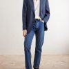 Linen and Wool-Blend Blazer - OU Linen and Wool-Blend Blazer - OU