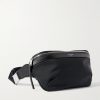 Leather-Trimmed Canvas Belt Bag Leather-Trimmed Canvas Belt Bag