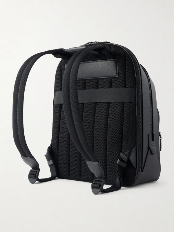 Companion Full-Grain Leather Backpack - BK