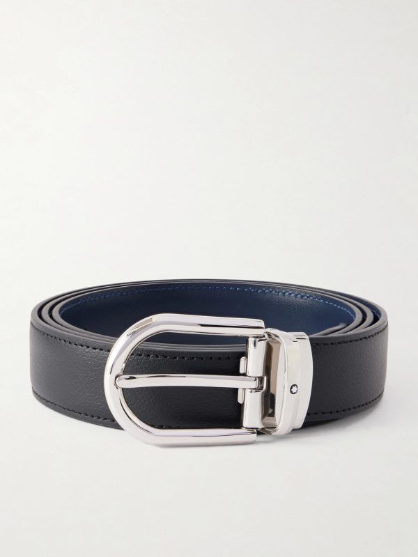 3cm Horseshoe Reversible Leather Belt 3cm Horseshoe Reversible Leather Belt