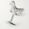 The Horse Sterling Silver Cufflinks - BK The Horse Sterling Silver Cufflinks - BK