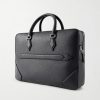 Medium Full-Grain Leather Briefcase - BK