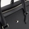 Medium Full-Grain Leather Briefcase - CU