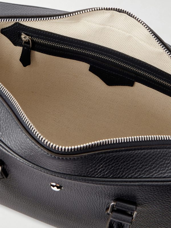 Medium Full-Grain Leather Briefcase - E1