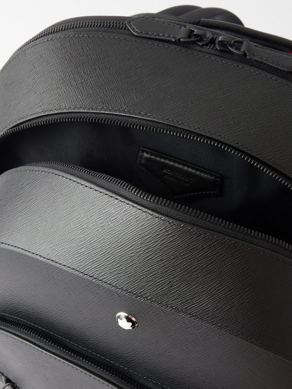 Sartorial Large Cross-Grain Leather Backpack - E1 Sartorial Large Cross-Grain Leather Backpack - E1