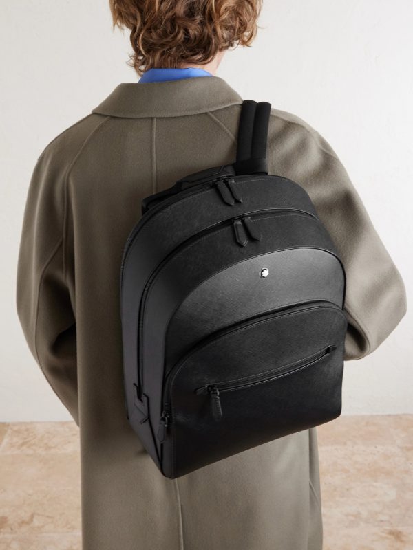 Sartorial Large Cross-Grain Leather Backpack - FR Sartorial Large Cross-Grain Leather Backpack - FR