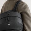 Sartorial Large Cross-Grain Leather Backpack - OU2 Sartorial Large Cross-Grain Leather Backpack - OU2