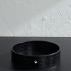 Large Croc-Effect Leather Desk Tray
