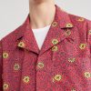 Camp-Collar Printed Cotton-Taffeta Shirt - CU Camp-Collar Printed Cotton-Taffeta Shirt - CU