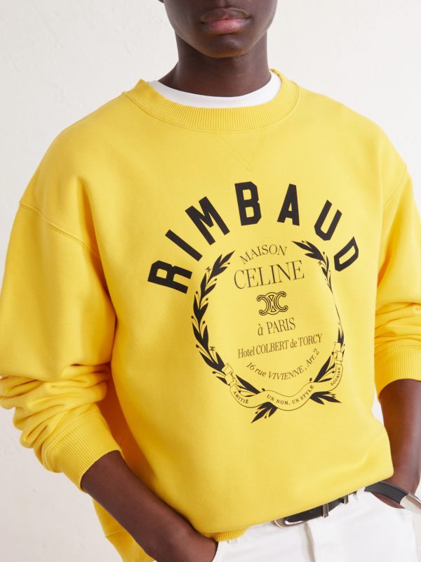 Rimbaud Printed Cotton-Jersey Sweatshirt - CU Rimbaud Printed Cotton-Jersey Sweatshirt - CU