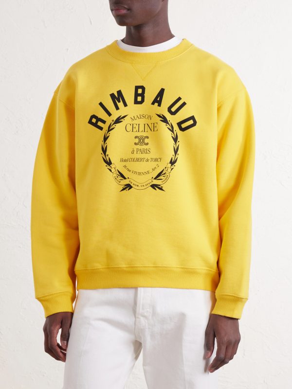 Rimbaud Printed Cotton-Jersey Sweatshirt - FR Rimbaud Printed Cotton-Jersey Sweatshirt - FR