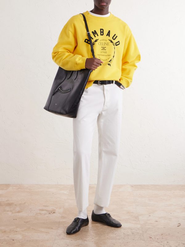 Rimbaud Printed Cotton-Jersey Sweatshirt - OU Rimbaud Printed Cotton-Jersey Sweatshirt - OU