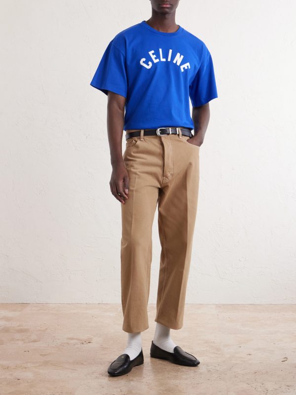 Logo-Print Cotton-Jersey T-Shirt - OU