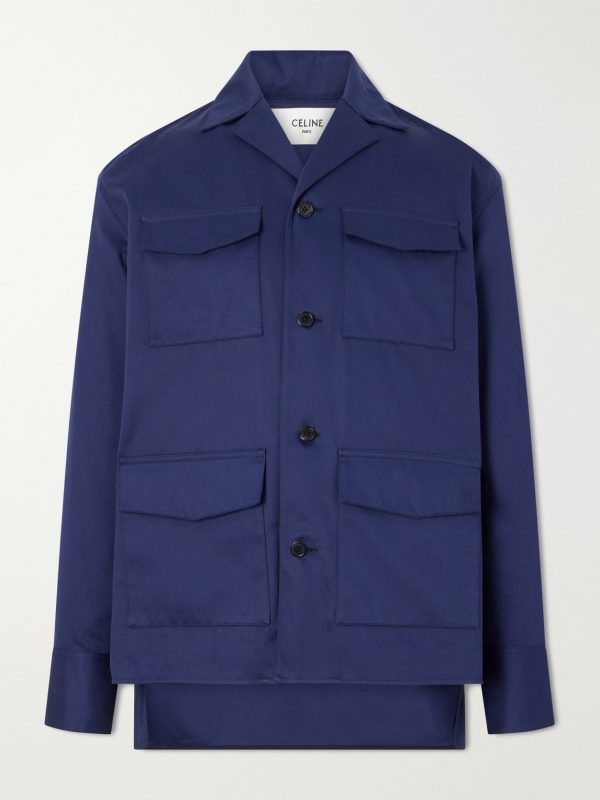 Cotton-Sateen Overshirt Cotton-Sateen Overshirt