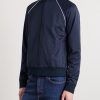 Logo-Jacquard Tech-Jersey Track Jacket - FR Logo-Jacquard Tech-Jersey Track Jacket - FR