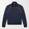 Logo-Jacquard Tech-Jersey Track Jacket Logo-Jacquard Tech-Jersey Track Jacket