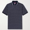 Logo-Jacquard Cotton-Piqué Polo Shirt Logo-Jacquard Cotton-Piqué Polo Shirt