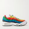 Air Max 95 Olympic OG Mesh-Trimmed Leather Sneakers Air Max 95 Olympic OG Mesh-Trimmed Leather Sneakers