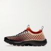 Rejuven8 Rubber-Trimmed Mesh Running Sneakers - BK Rejuven8 Rubber-Trimmed Mesh Running Sneakers - BK