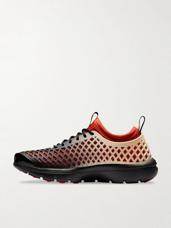 Rejuven8 Rubber-Trimmed Mesh Running Sneakers - BK Rejuven8 Rubber-Trimmed Mesh Running Sneakers - BK