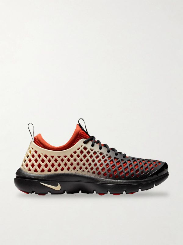 Rejuven8 Rubber-Trimmed Mesh Running Sneakers Rejuven8 Rubber-Trimmed Mesh Running Sneakers