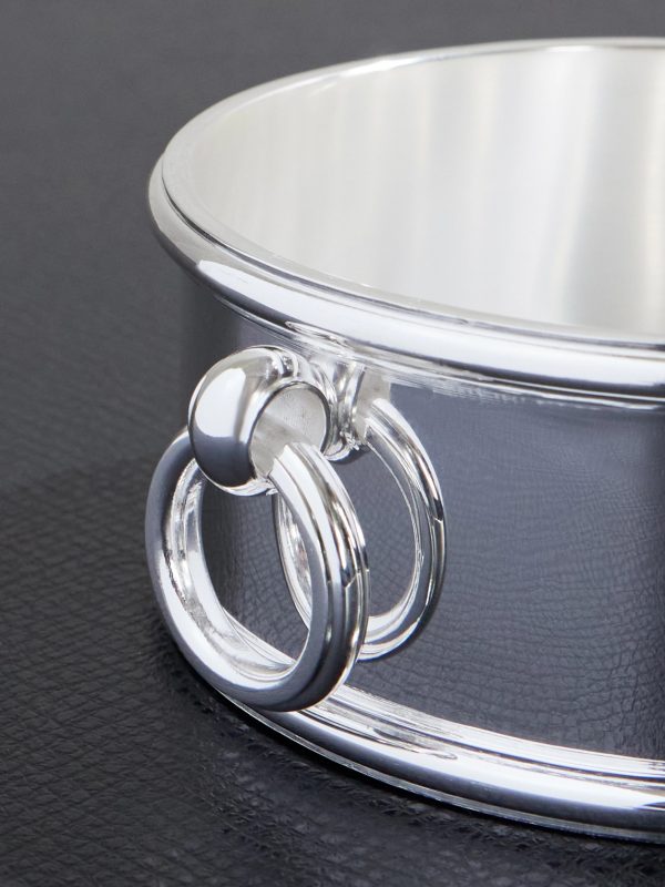 Durban Silver-Plated Wine Bottle Coaster - CU Durban Silver-Plated Wine Bottle Coaster - CU