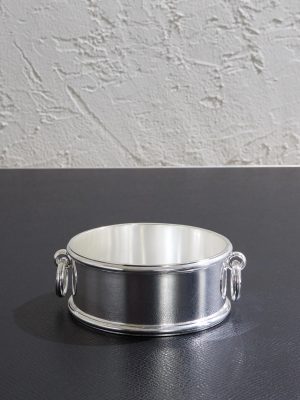 Durban Silver-Plated Wine Bottle Coaster