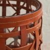 Preston Large Woven Leather Hurricane - CU