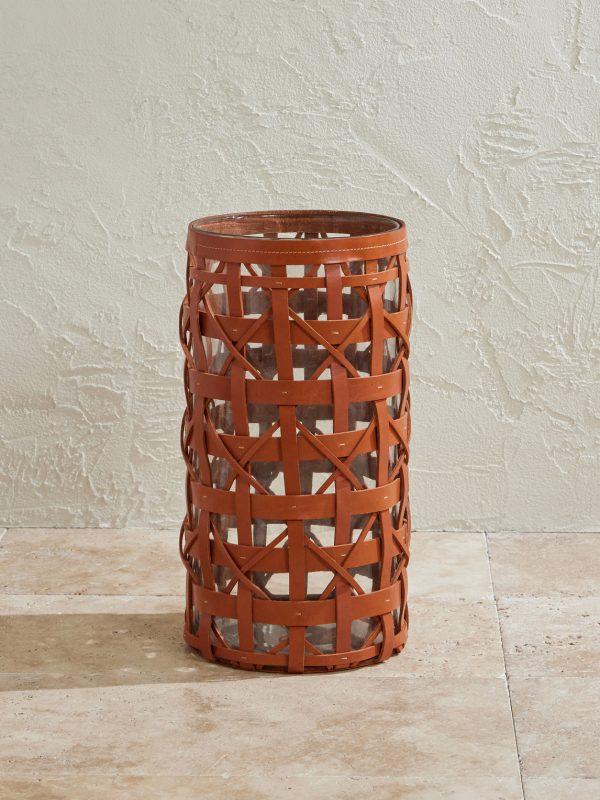 Preston Large Woven Leather Hurricane
