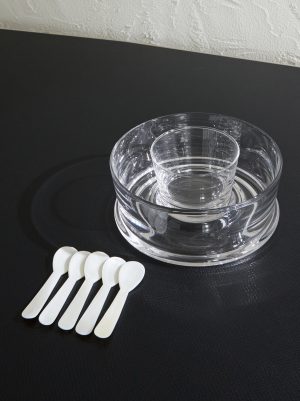 Ethan Glass Caviar Set