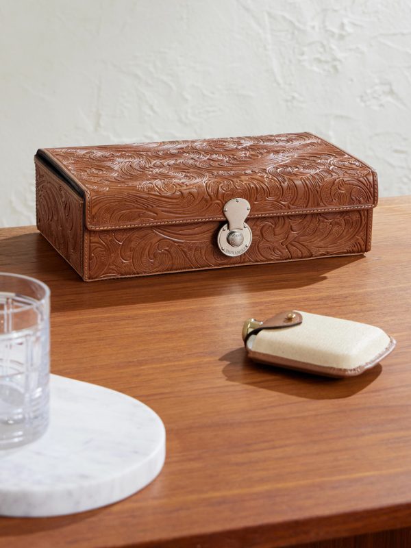 Aidan Leather Box - OU Aidan Leather Box - OU