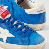 Super-Star Distressed Leather-Trimmed Suede Sneakers - CU Super-Star Distressed Leather-Trimmed Suede Sneakers - CU