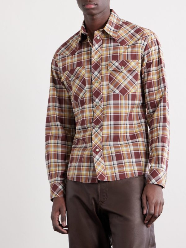 Checked Cotton Shirt - FR Checked Cotton Shirt - FR