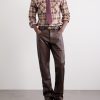 Checked Cotton Shirt - OU Checked Cotton Shirt - OU