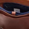 Éclair Leather Messenger Bag - E1