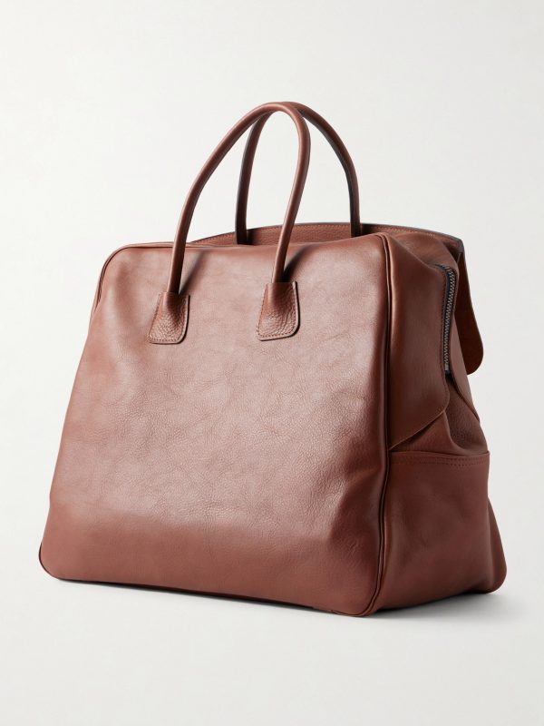 Zoom Full-Grain Leather Weekend Bag - BK Zoom Full-Grain Leather Weekend Bag - BK
