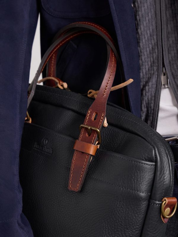 Folder Full-Grained Leather Briefcase - CU Folder Full-Grained Leather Briefcase - CU