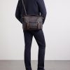Eclair Full-Grain Leather Messenger Bag - FR