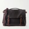 Eclair Full-Grain Leather Messenger Bag