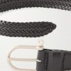 3.5cm Manille Leather Belt - CU