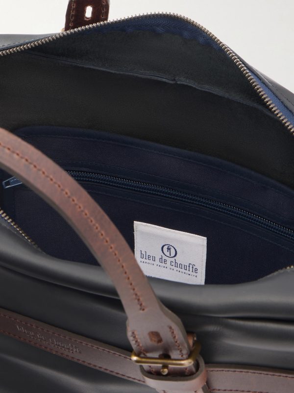 Ledger Full-Grain Leather Briefcase - E1