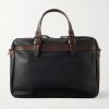 Ledger Full-Grain Leather Briefcase