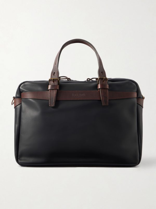 Ledger Full-Grain Leather Briefcase