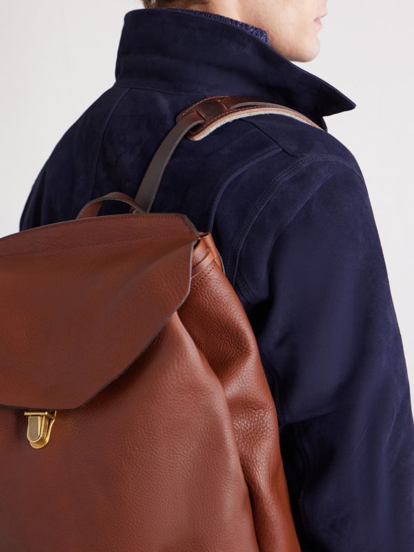 Zibeline Full-Grain Leather Backpack - CU