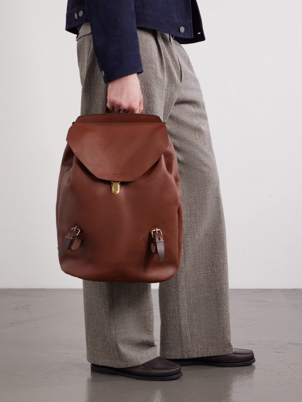 Zibeline Full-Grain Leather Backpack - OU