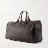 Full-Grain Leather Weekend Bag - BK Full-Grain Leather Weekend Bag - BK