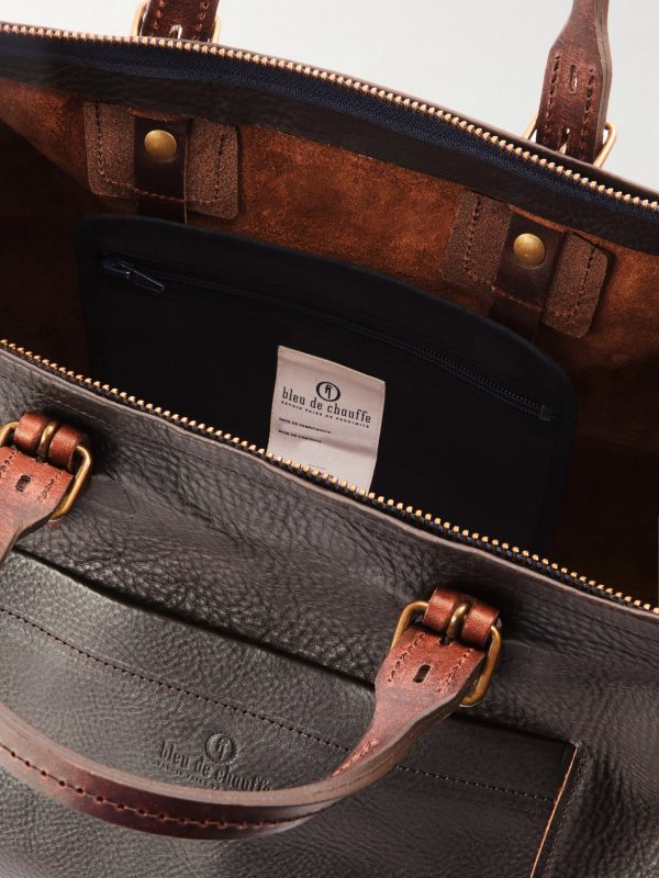 Full-Grain Leather Weekend Bag - E1 Full-Grain Leather Weekend Bag - E1