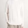 +Hollywood Authentic l The Kid Cable-Knit Organic Cashmere Sweater - FR