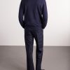 +Hollywood Authentic The Hollywood Gothic Logo-Intarsia Organic Cashmere Sweater - BK +Hollywood Authentic The Hollywood Gothic Logo-Intarsia Organic Cashmere Sweater - BK